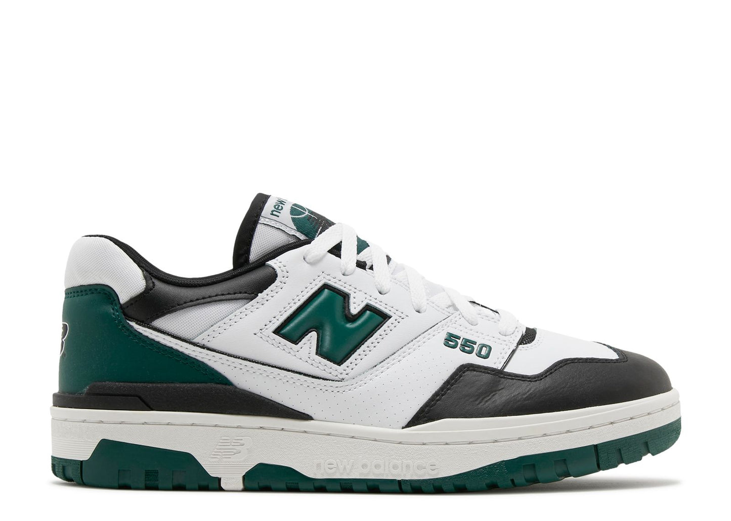 New Balance 550 White Green Black