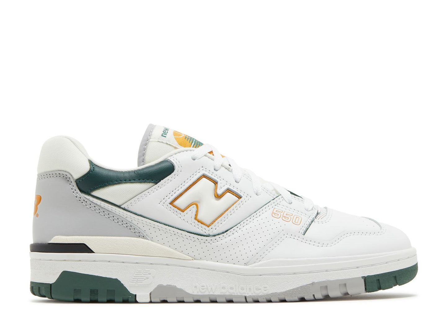 New Balance 550 White Nightwatch Green