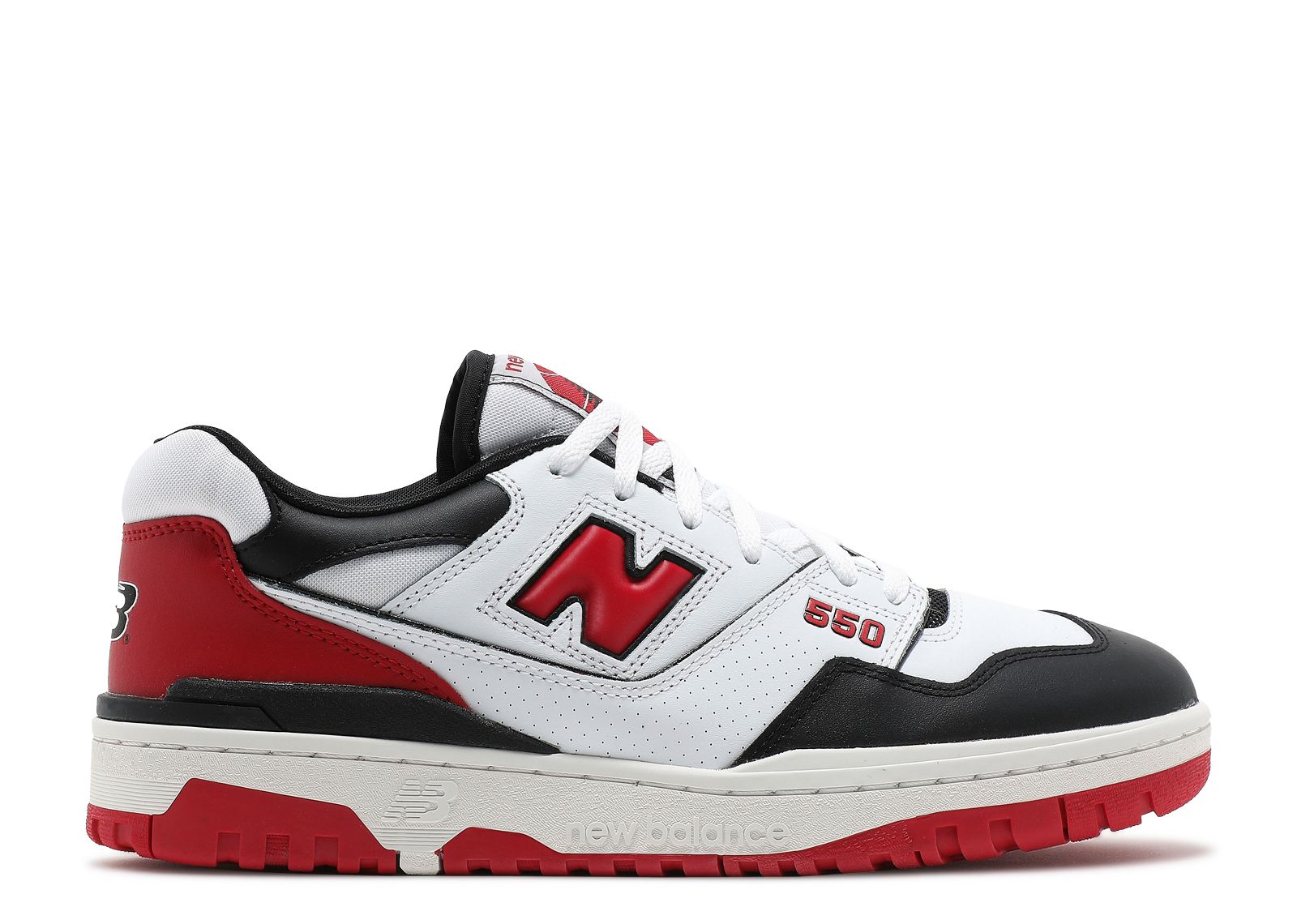 New Balance 550 White Red Black