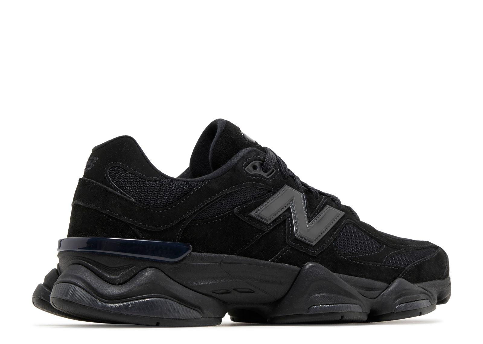 New Balance 9060 Triple Black – Flower Kickz - Main Image
