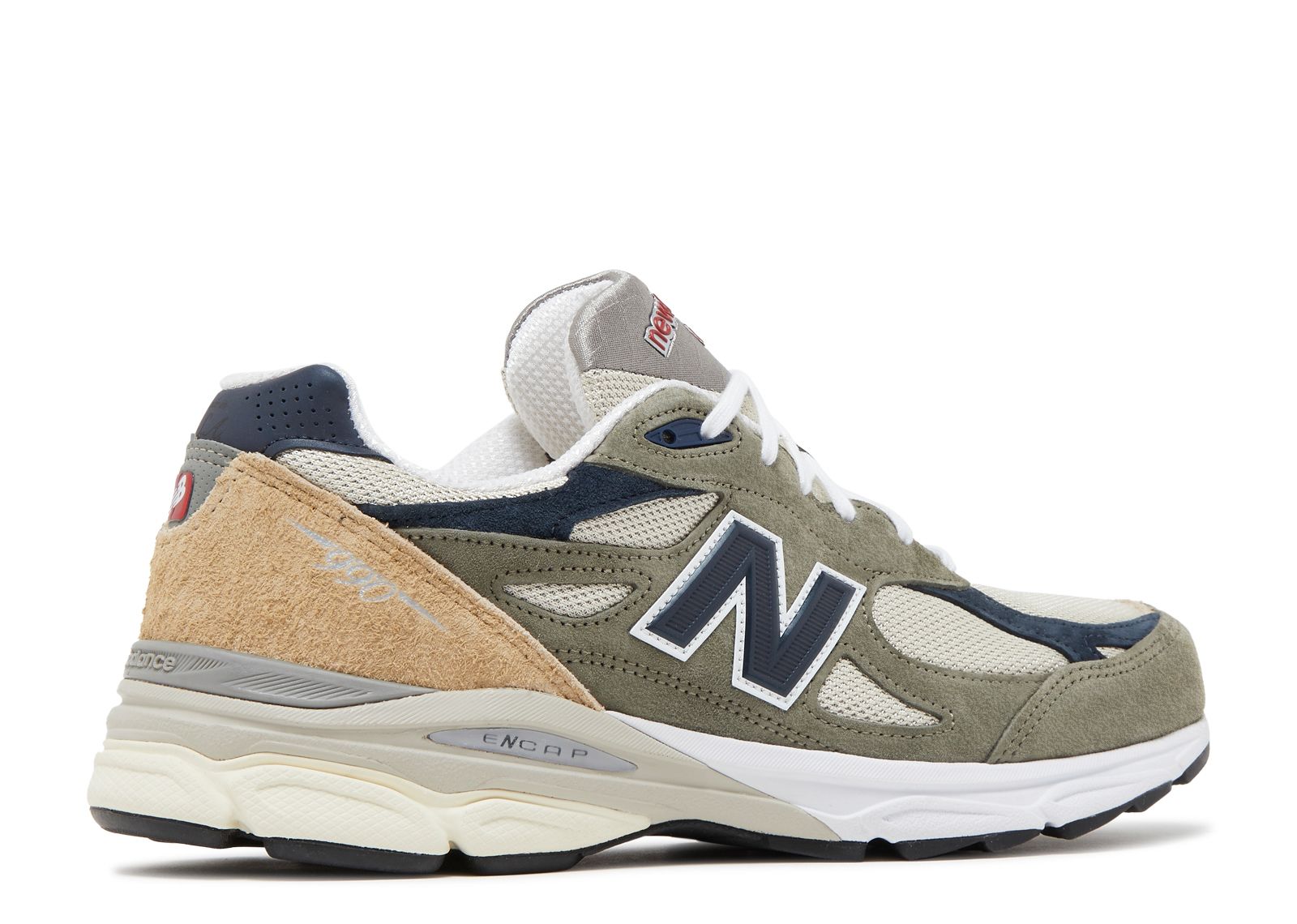 New Balance 990 v3 Made In USA Green Cream