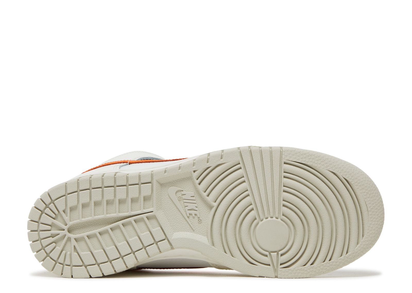 Nike Dunk High White Orange – Flower Kickz - Main Image