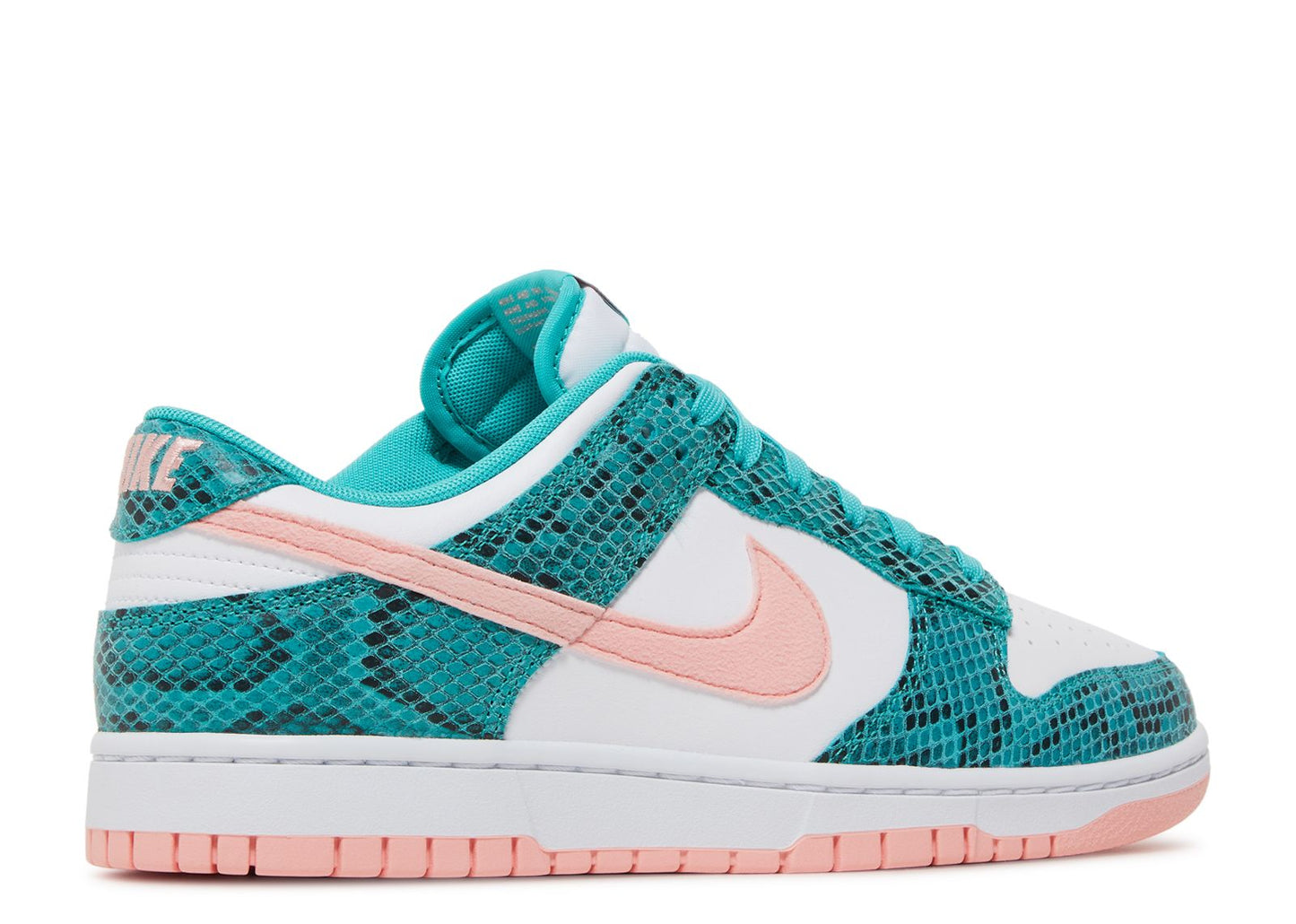 Nike Dunk Low Washed Teal Snakeskin