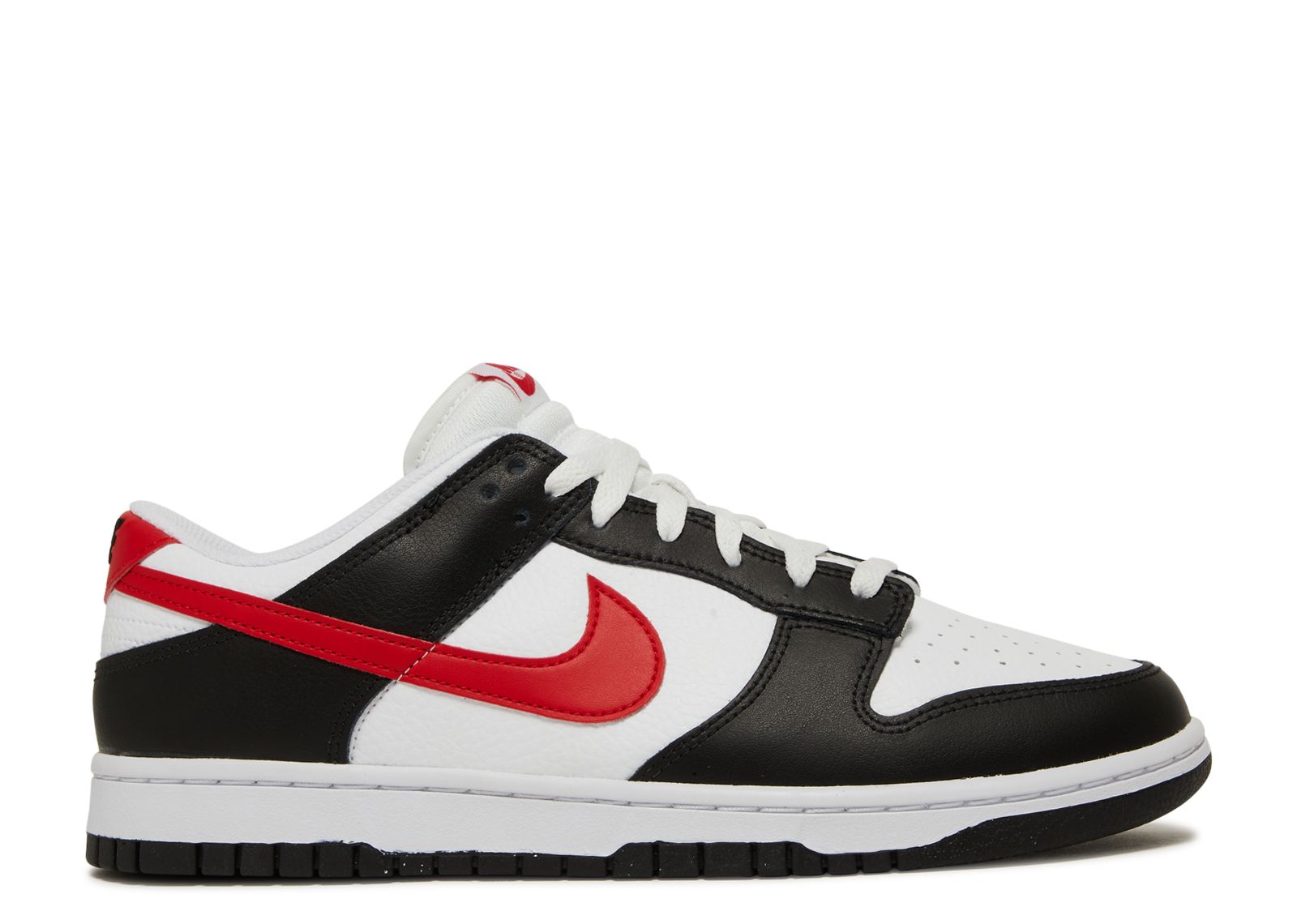 Nike Dunk Low White Black Red