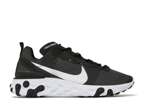 Nike React Element 55 Black White Flower Kickz