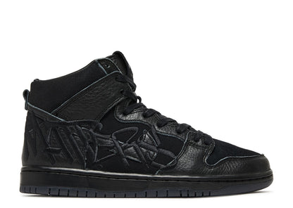 Nike SB Dunk High FAUST Black Gold