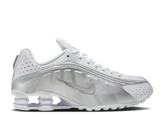 Nike Shox R4 White Metallic Silver (2019/2024)