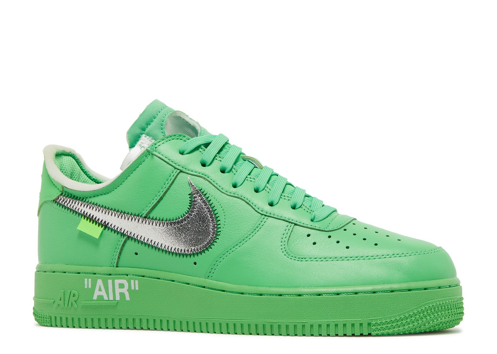 Fluorescent green air force ones clearance