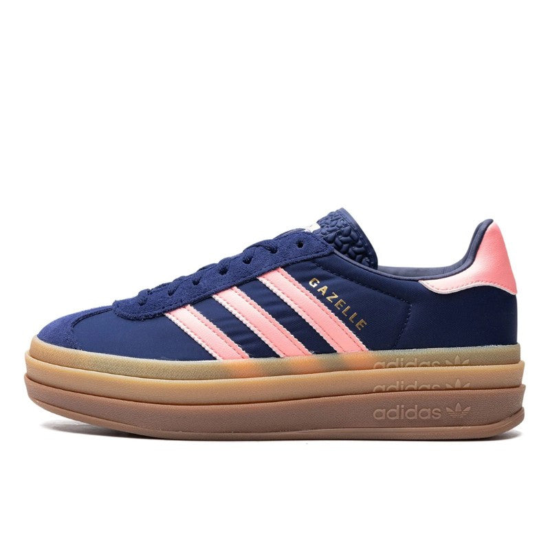 Adidas Gazelle Bold Dark Blue Pink Spark