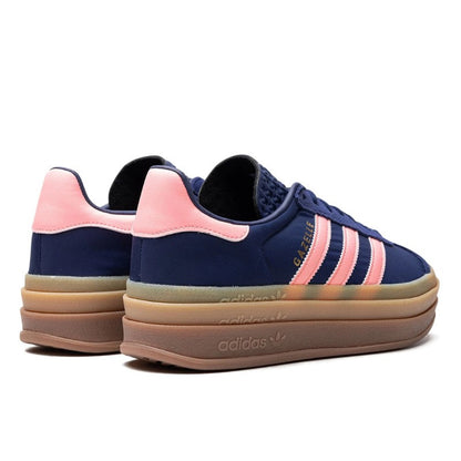 Adidas Gazelle Bold Dark Blue Pink Spark