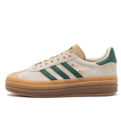 Adidas Gazelle Bold Magic Beige Collegiate Green