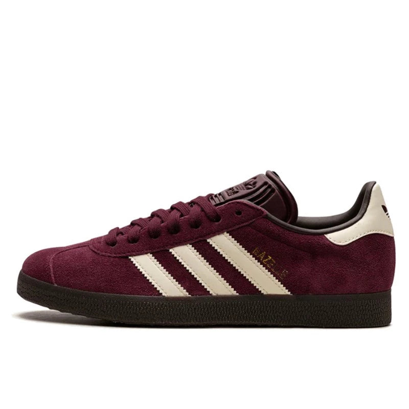 Adidas Gazelle Maroon Chalk White