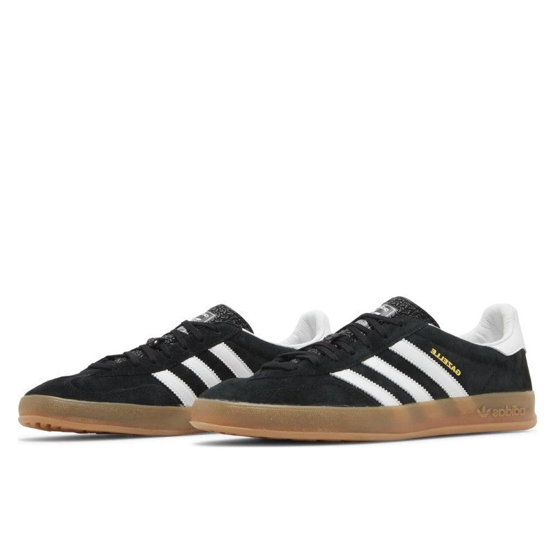 Adidas Indoor Gazelle Black White Gum