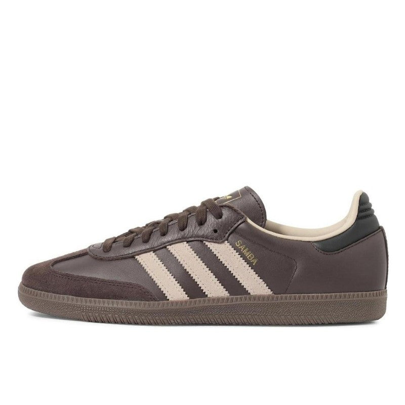 Adidas Samba OG Dark Brown Beige Gum