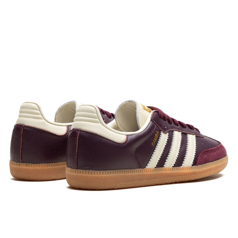 Adidas Samba OG Maroon Gold Metallic