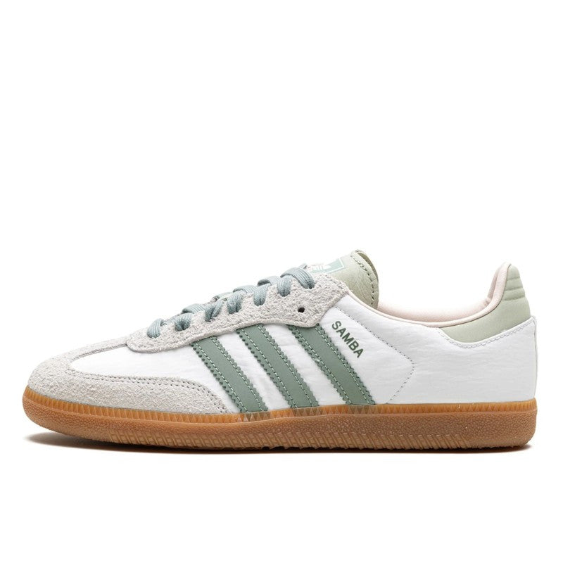 Adidas Samba OG Silver Green Putty Mauve