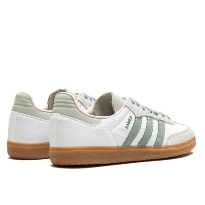 Adidas Samba OG Silver Green Putty Mauve