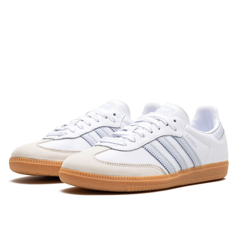 Adidas Samba OG White Halo Blue Gum