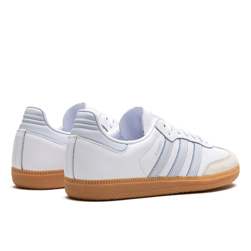 Adidas Samba OG White Halo Blue Gum