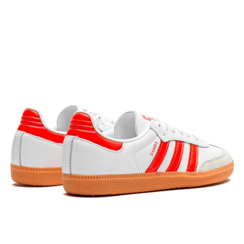 Adidas Samba OG White Solar Red Gum