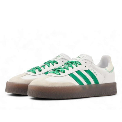 Adidas Sambae Cloud White Green