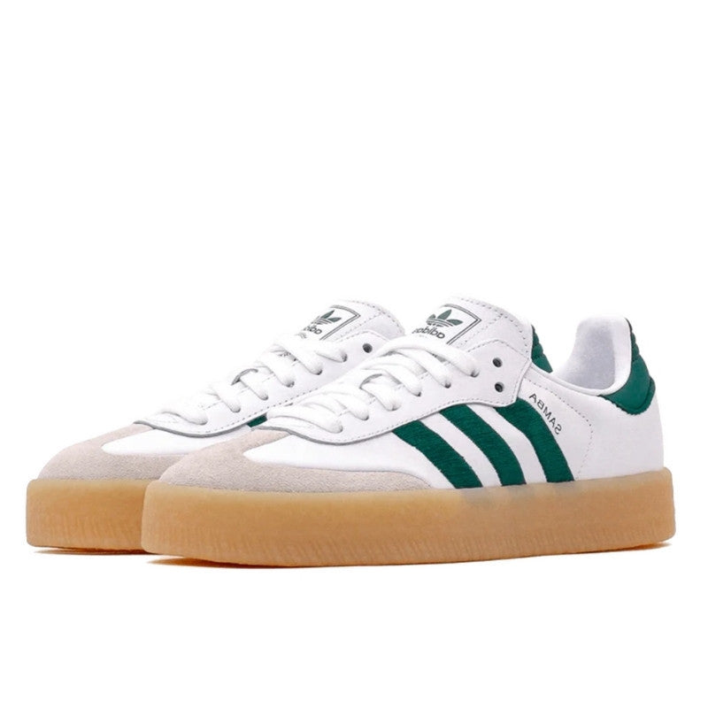 Adidas Sambae White Collegiate Green Gum