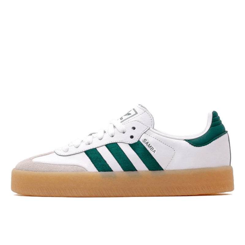 Adidas Sambae White Collegiate Green Gum