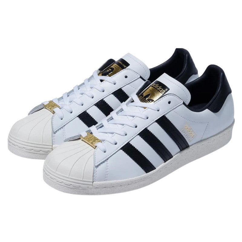 Adidas Superstar 80s Bape White Black