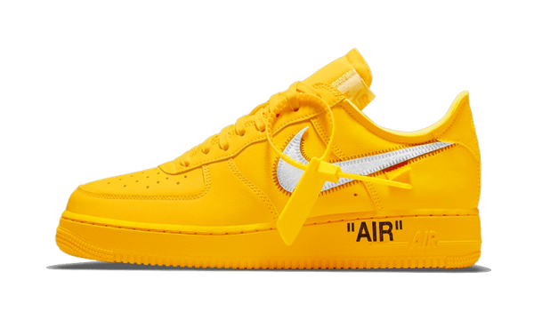 Air Force 1 Low Off-White University Gold Metallic Silver – Flower 