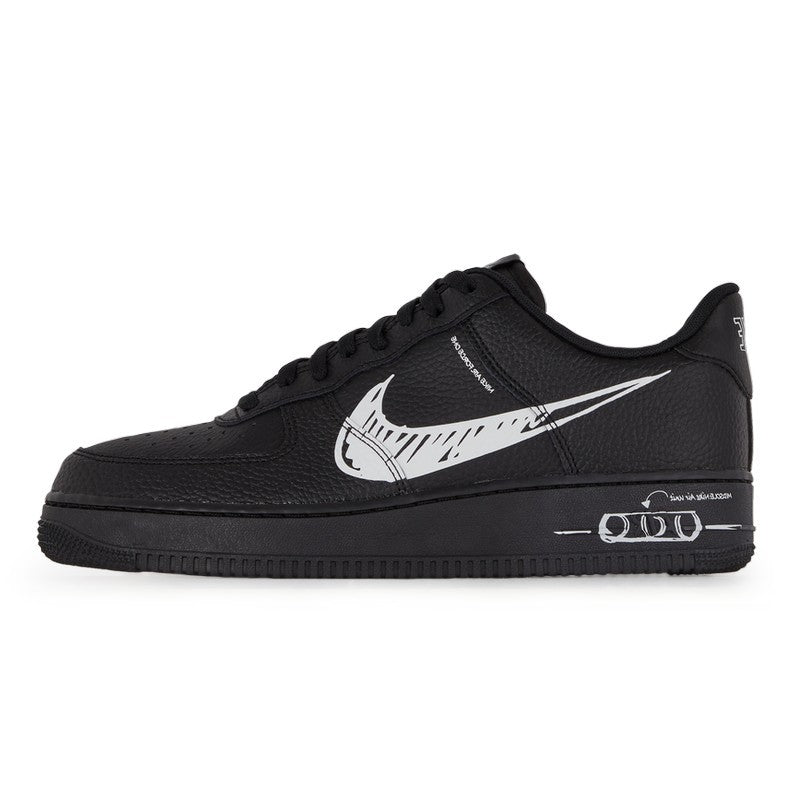 Air Force 1 Sketch Black