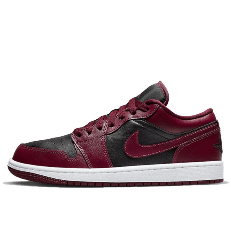 Air Jordan 1 Low Black Maroon