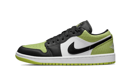 Air Jordan 1 Low Vivid Green Snakeskin