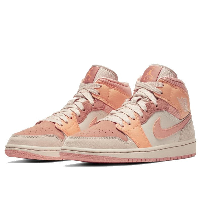 Air Jordan 1 Mid Apricot Orange