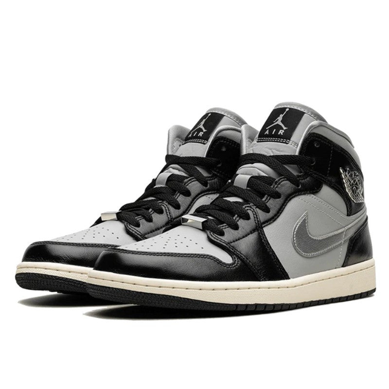 Air Jordan 1 Mid Black Chrome