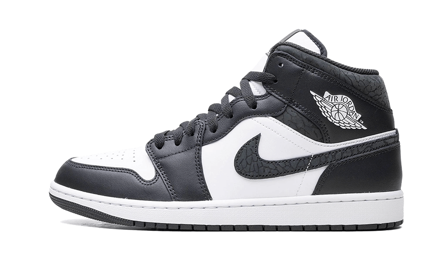 Air Jordan 1 Mid Black Elephant