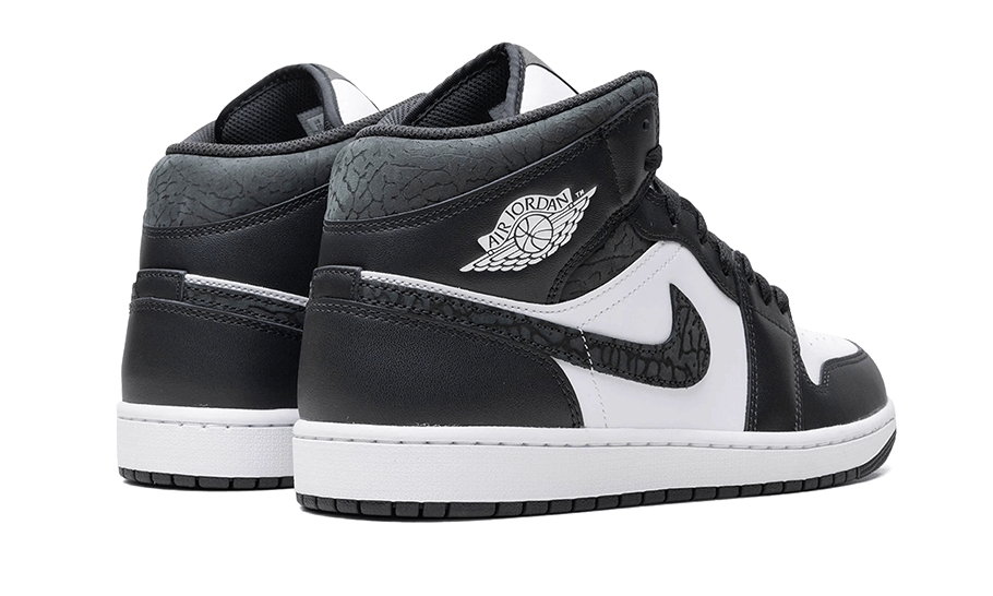 Air Jordan 1 Mid Black Elephant