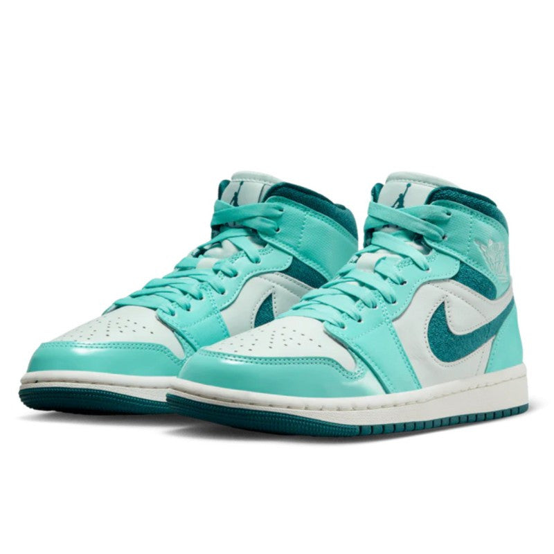 Air Jordan 1 Mid Bleached Turquoise