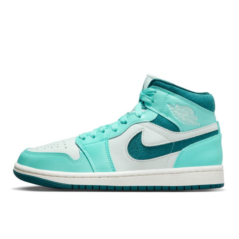 Air Jordan 1 Mid Bleached Turquoise