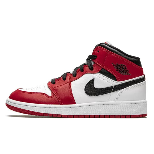 Air Jordan 1 Mid Chicago White