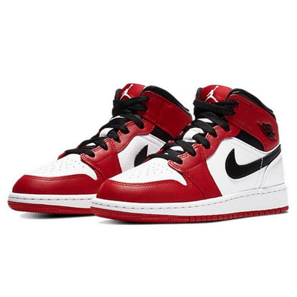 Air Jordan 1 Mid Chicago White