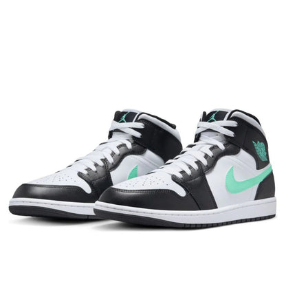 Air Jordan 1 Mid Green Glow