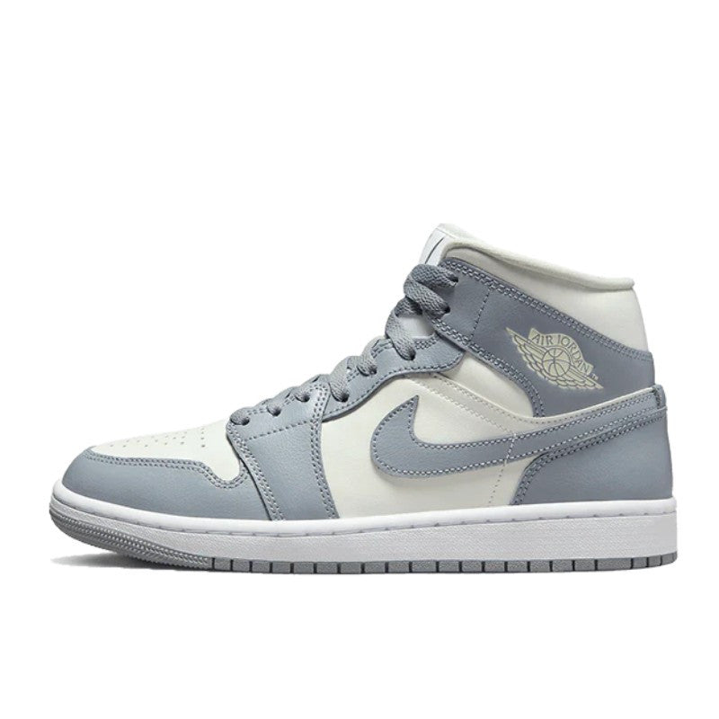 Air Jordan 1 Mid Grey Sail