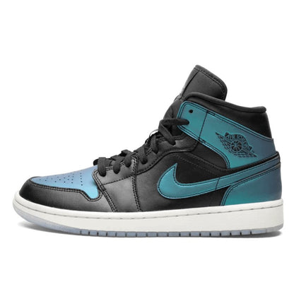 Air Jordan 1 Mid Iridescent Black