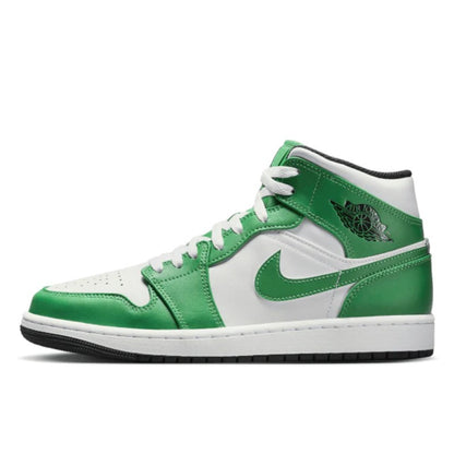 Air Jordan 1 Mid Lucky Green