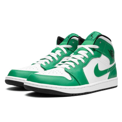 Air Jordan 1 Mid Lucky Green