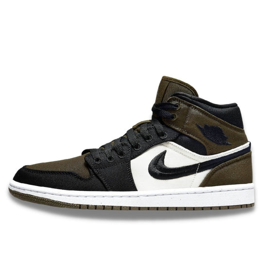 Air Jordan 1 Mid Olive Toe