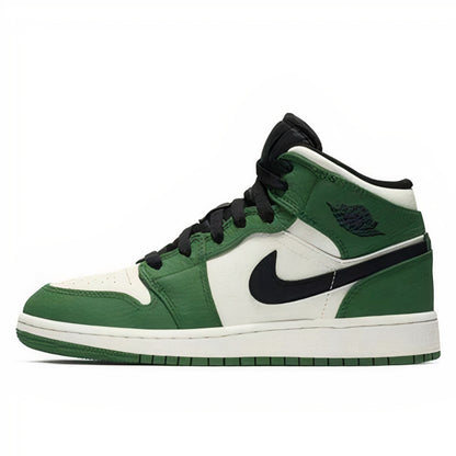 Air Jordan 1 Mid Pine Green