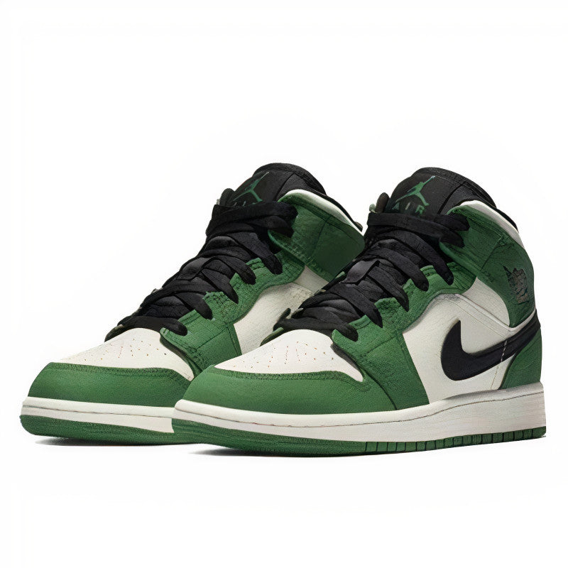 Air Jordan 1 Mid Pine Green