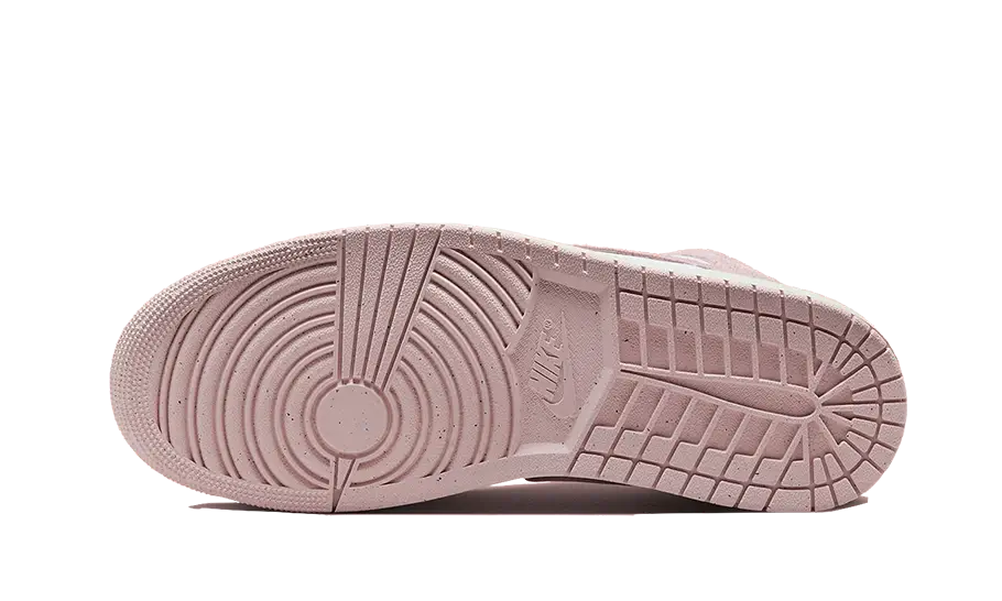 Air Jordan 1 Mid Pink Suede – Flower Kickz
