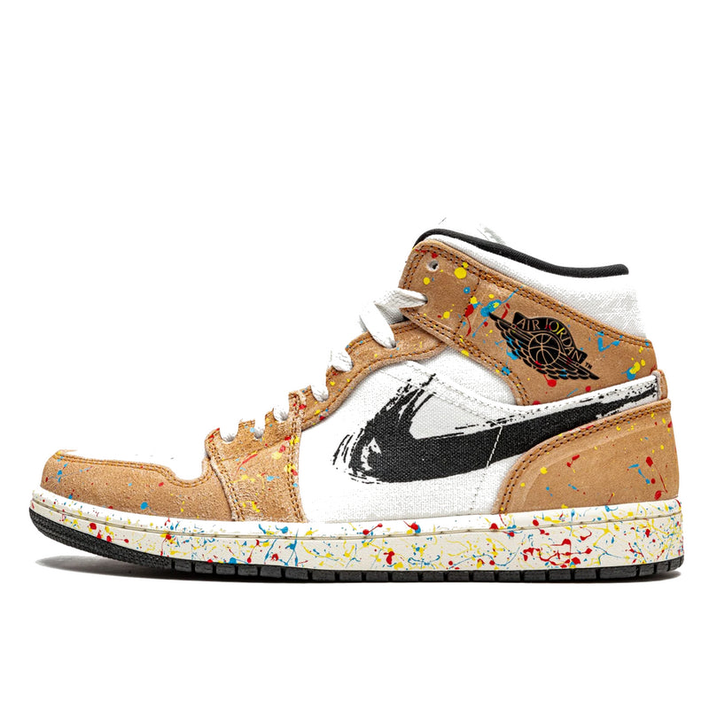 Air Jordan 1 Mid SE Brushstroke